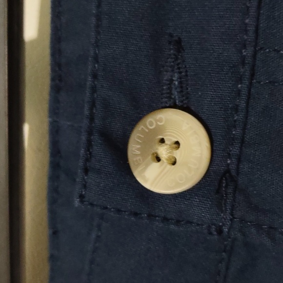 Columbia Bonehead II Shorts 10in Inseam Navy Blue MENS Shorts SIZE 48 50 52 46 - Picture 7 of 12